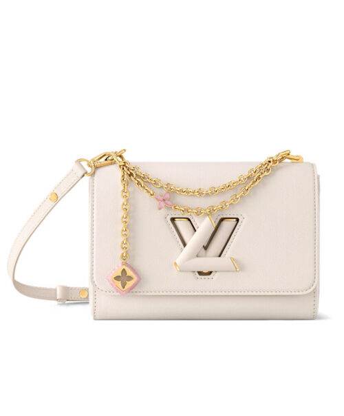 Louis Vuitton Twist MM Slim M14341 Cream